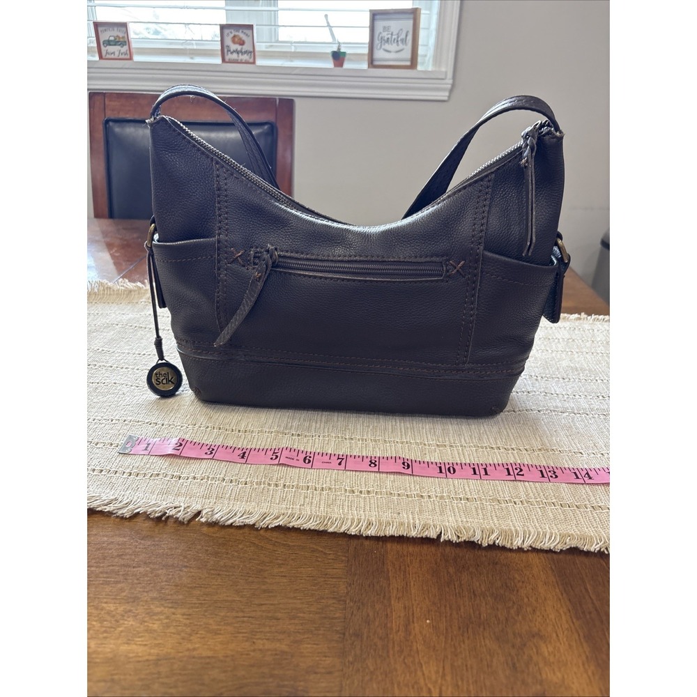 The Sak Brown Leather Tote Satchel Shoulder Hobo Bag